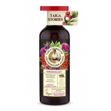 Sampon natural reparator cu mesteacan si strugurele ursului, 500ml Bunica Agafia (Concentratie: Sampon, Gramaj: 500 ml)