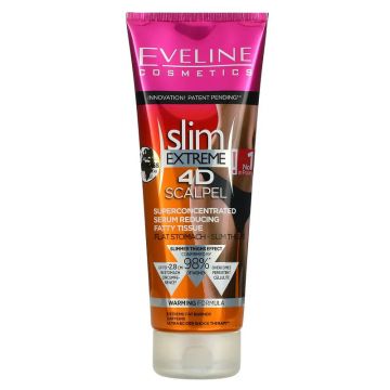 Ser anticelulitic Slim Extreme 4D Scalpel Eveline Cosmetics, 250 ml (Gramaj: 250 ml, Concentratie: Crema anticelulitica)