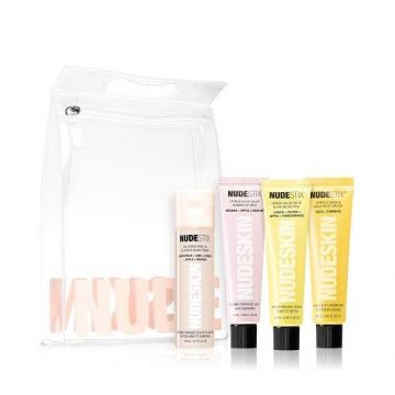 Set pentru Ingrijirea tenului, Nudestix Citrus Skin Renewal (Concentratie: Set pentru ingrijirea tenului, Gramaj: 95 ml + 60 ml + 60 ml + 60 ml)