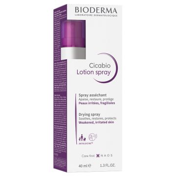 Spray lotiune reparatoare, Bioderma Cicabio, 40 ml (Concentratie: Spray, Gramaj: 40 ml)
