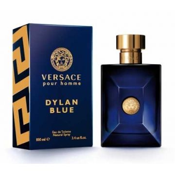 Versace Pour Homme Dylan Blue, Apa de Toaleta (Concentratie: Apa de Toaleta, Gramaj: 100 ml)