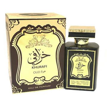 Al Raheeb Khurafi Oud, Apa de Parfum, Unisex, 100ml (Concentratie: Apa de Parfum, Gramaj: 100 ml)