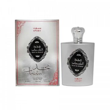 Ard al Zaafaran Majd al Shabab Sport Apa de Parfum, Barbati, 100ml (Concentratie: Apa de Parfum, Gramaj: 95 ml)