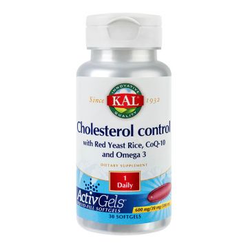 Cholesterol Control Kal, 30 capsule, Secom (Concentratie: 30 capsule)