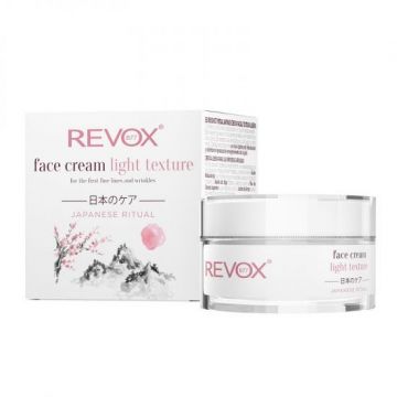 Crema de fata light texture Japanese Ritual, Revox (Concentratie: Crema, Gramaj: 20 ml)