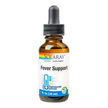 Fever Support Solaray, 30 ml, Secom (Concentratie: 30 ml)