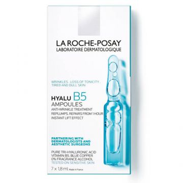Fiole Hyalu B5, La Roche-Posay (Concentratie: Serum, Gramaj: 7 x 1.8 ml)