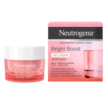 Gel crema de zi Bright Boost, Neutrogena (Gramaj: 50 ml, Concentratie: Gel crema)