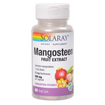 Mangosteen Extract SECOM Solaray 60 capsule (Concentratie: 500 mg)