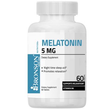 Melatonina 5 mg Bronson (Concentratie: 60 capsule)
