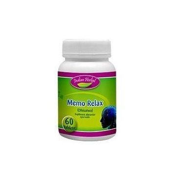 Memo Relax Indian Herbal (Ambalaj: 60 tablete, Concentratie: 500 mg)