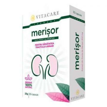 Merisor 200 mg Vitacare 30 capsule (Concentratie: 200 mg)