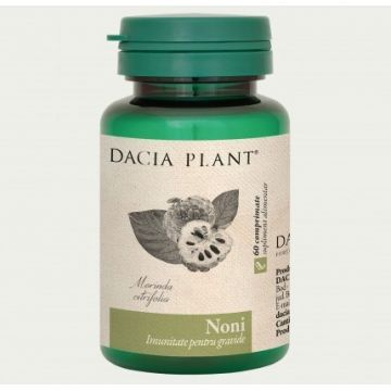 Noni 500 mg Dacia Plant 60 comprimate (Concentratie: 500 mg)