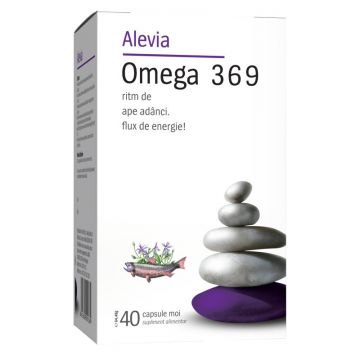 Omega 3 6 9, 40 comprimate, Alevia (Concentratie: 40 comprimate)