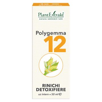 Polygemma 12 (Rinichi Detoxifiere) PlantExtrakt 50 ml (Concentratie: 50 ml)