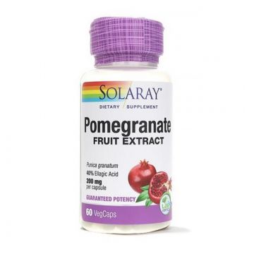 Pomegranate SECOM Solaray 60 capsule (Concentratie: 350 mg)