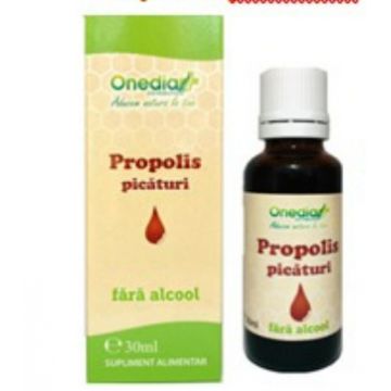 Propolis picaturi fara alcool 30 ml (Concentratie: 30 ml)