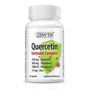 Quercetin Immune Complex, 30 capsule, Zenyth (Concentratie: 250 mg)