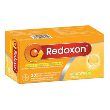 Redoxon vitamina C 1000 mg , 30 comprimate efervescente, Bayer (Aroma: Lamaie)