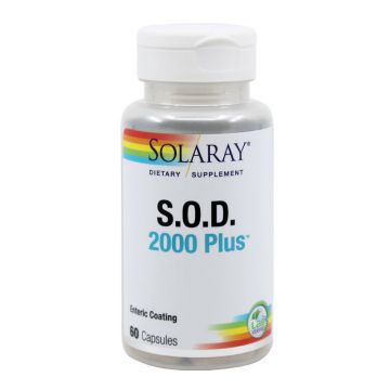 S.O.D. 2000 Plus SECOM Solaray 60 capsule (Concentratie: 470 mg)