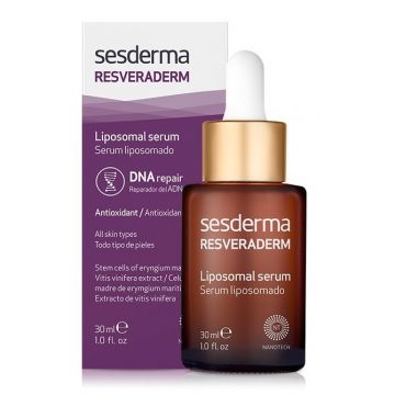 Serum antioxidant pentru toate tipurile de piele Resveraderm Antiox, Sesderma (Concentratie: Serum, Gramaj: 30 ml)