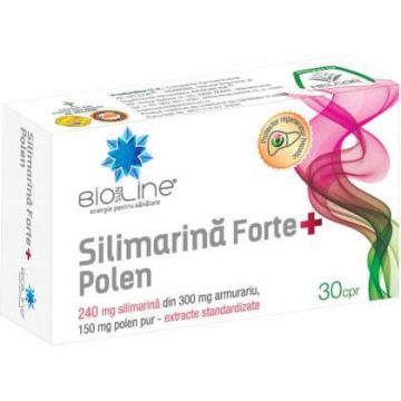 Silimarina Forte plus Polen Helcor 30 comprimate (Concentratie: 30 comprimate)