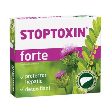 Stoptoxin Forte Fiterman Pharma 30 capsule (Concentratie: 435 mg)
