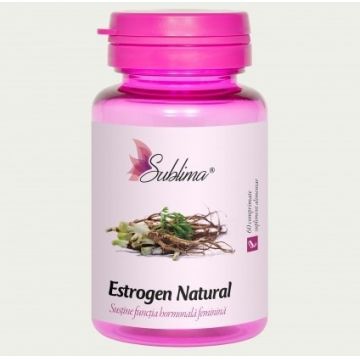 Sublima Estrogen natural Dacia Plant 60 comprimate (Concentratie: 500 mg)