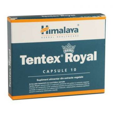 Tentex Royal Himalaya Herbal 10 capsule (Concentratie: 500 mg)