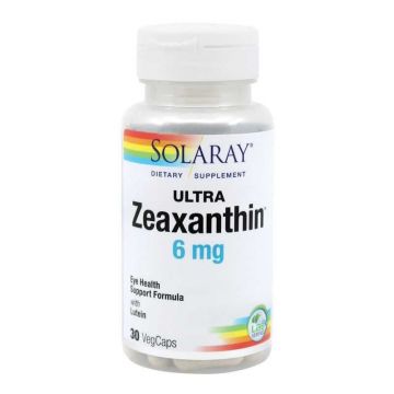 Ultra Zeaxanthin SECOM Solaray 30 capsule (Concentratie: 414 mg)