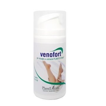 Venofort gel relaxant cu extracte naturale, 100ml, Plant Extrakt (Concentratie: 100 ml)