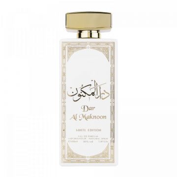 Wadi al Khaleej Dar al Maknoon White Edition Apa de Parfum, Unisex, 100ml (Concentratie: Apa de Parfum, Gramaj: 100 ml)