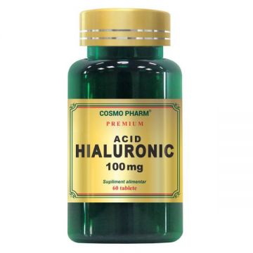 Acid Hialuronic 100 mg Cosmopharm Premium (Ambalaj: 60 tablete, Concentratie: 100 mg)