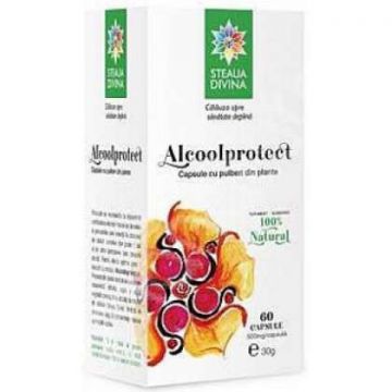 Alcool protect Steaua Divina 60 capsule (Concentratie: 60 capsule)