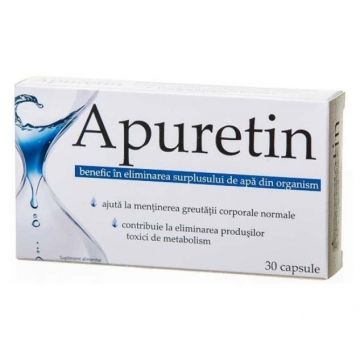 Apuretin Zdrovit 30 capsule (Concentratie: 192 mg)