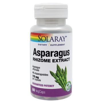 Asparagus SECOM Solaray 60 capsule (Concentratie: 375 mg)