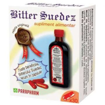 Bitter Suedez Parapharm 30 capsule Parapharm (Concentratie: 400 mg)