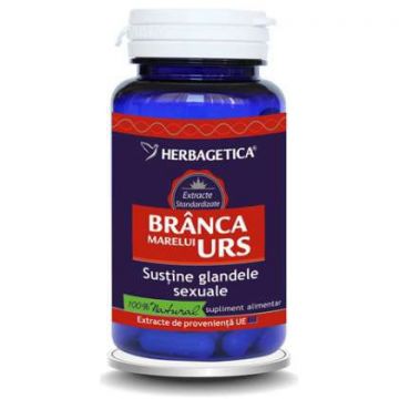 Branca Marelui Urs Herbagetica capsule (Ambalaj: 60 capsule, Concentratie: 350 mg)