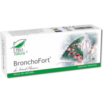 Bronchofort Laboratoarele Medica capsule (Ambalaj: 30 capsule, Concentratie: 310 mg)