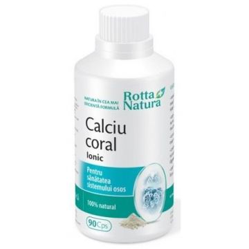 Calciu Coral Ionic Rotta Natura capsule (TIP PRODUS: Suplimente alimentare, Concentratie: 30 capsule)