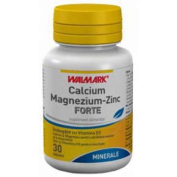 Calcium Magnezium Zinc Forte Walmark 30 tablete (TIP PRODUS: Suplimente alimentare, Concentratie: 563)