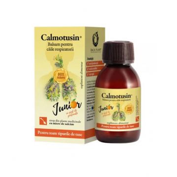 Calmotusin Junior Sirop Dacia Plant 100 ml (Aroma: cirese)