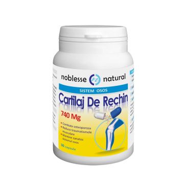 Cartilaj de Rechin 740 mg Noblesse Natural (Concentratie: 90 capsule)
