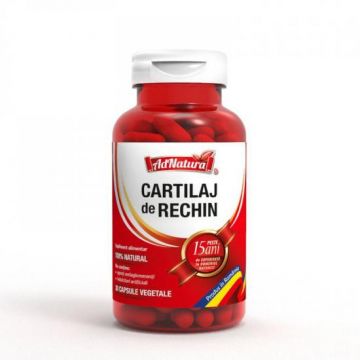 Cartilaj de Rechin, AdNatura (Gramaj: 60+30 Capsule)