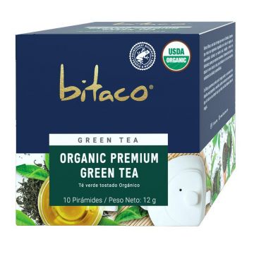 Ceai verde premium Eco, 10 plicuri, Bitaco