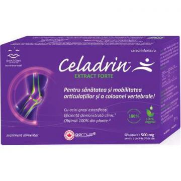 Celadrin extract forte Good Days Therapy 60 capsule (Concentratie: 500 mg)