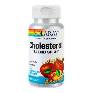 Cholesterol Blend SECOM Solaray 60 capsule (Concentratie: 500 mg)
