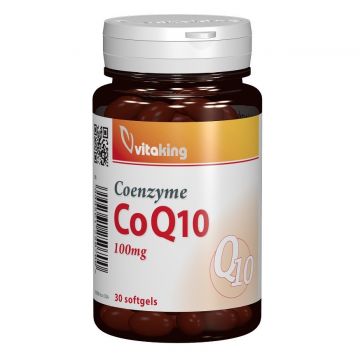 Coenzima Q10 100 mg Vitaking, 30 capsule (Gramaj: 30 capsule)