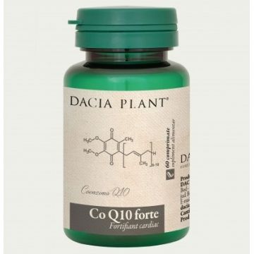 Coenzima Q10 Forte 100 mg Dacia Plant 60 comprimate (Concentratie: 100 mg)