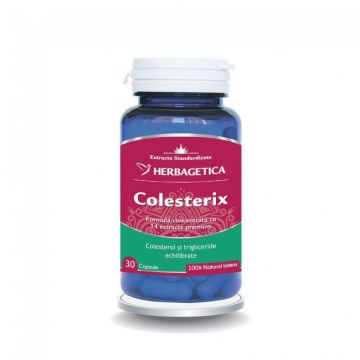 Colesterix Herbagetica (Ambalaj: 30 capsule, TIP PRODUS: Suplimente alimentare)